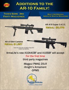 ARMALITE AR-10A - An AR-10 with PMAGS Standard